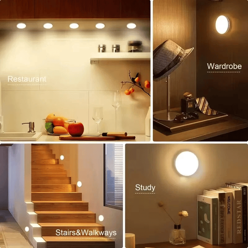 LumoGlow™ LED Motion Activated Induction Lamp