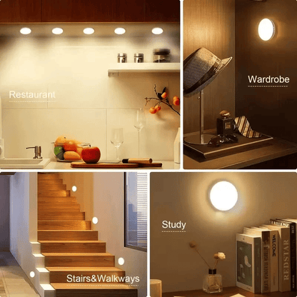LumoGlow™ LED Motion Activated Induction Lamp